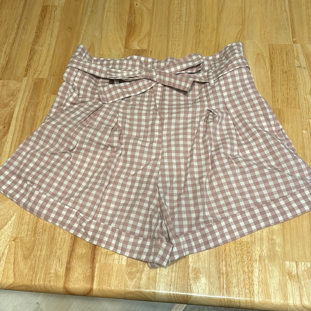 Pink Lily Paperbag Shorts